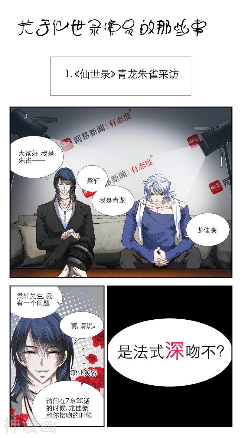 仙世录韩漫全集-番外 关于仙世录演员的那些事 1无删减无遮挡章节图片 